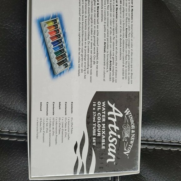 Winsor & Newton Artisan Water Mixable Oil Colour 10 Count Pack of Assorted Paint - Picture 5 of 8